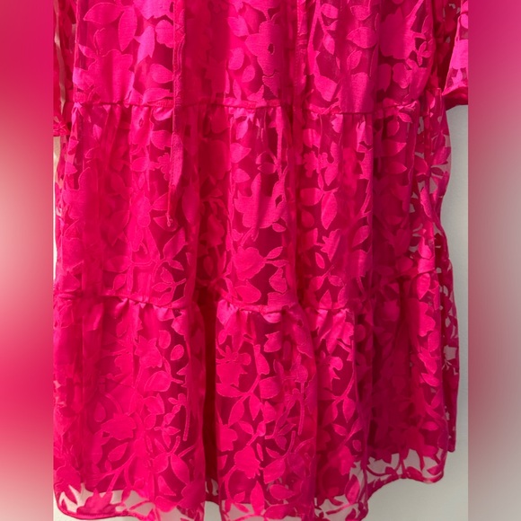 Nina Leopard pink dress size small - Picture 4 of 7